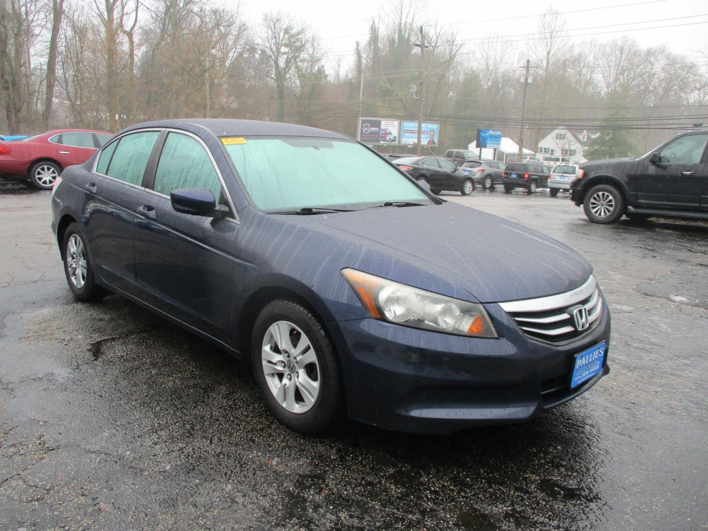 2012 BLUE Honda Accord LX-P Sedan AT (1HGCP2F45CA) with an 2.4L L4 DOHC 16V engine, 5-Speed Automatic transmission, located at 540a Delsea Drive, Sewell, NJ, 08080, (856) 589-6888, 39.752560, -75.111206 - Photo#9